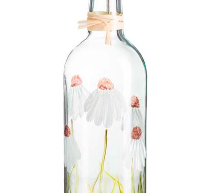 Cone Flowers Bottle